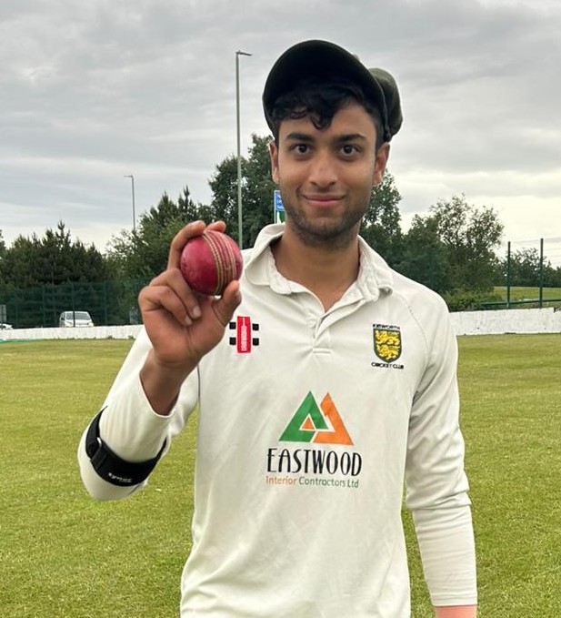 Aryan Pandita, Leeds Stars CC 6 wickets for 41 runs