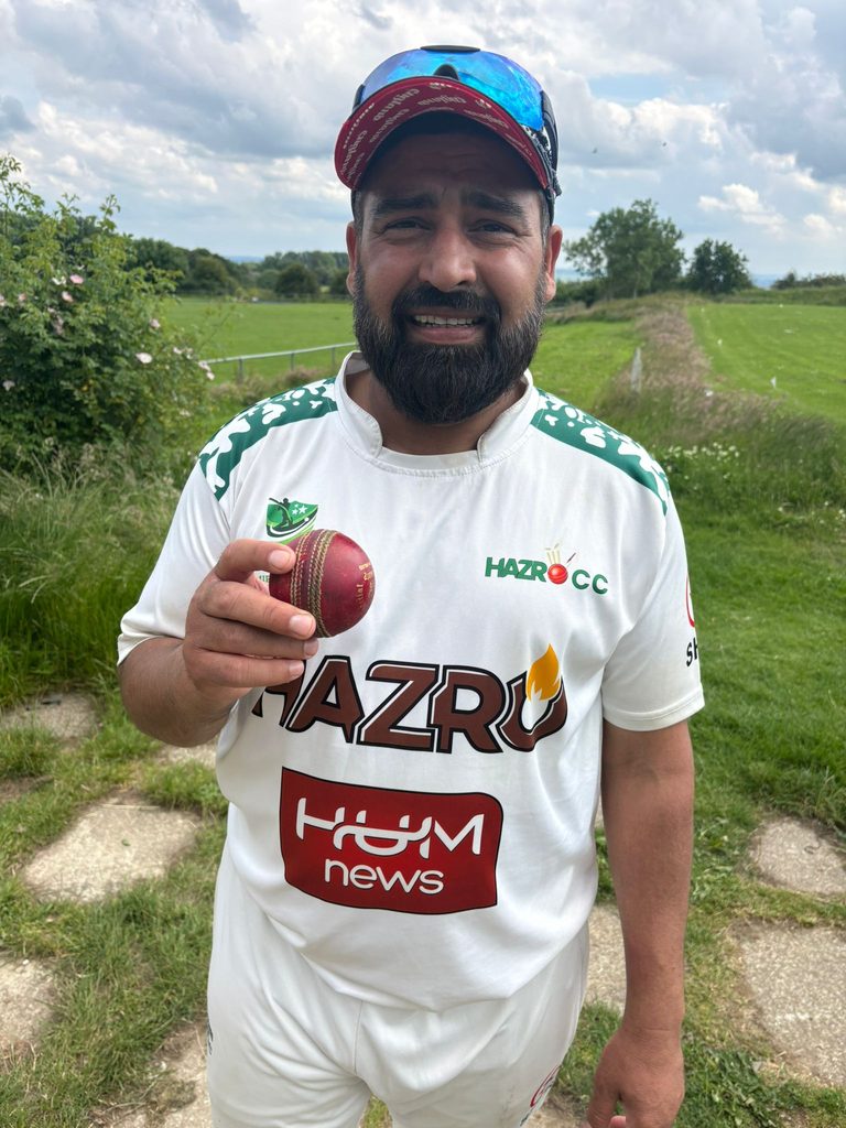 M Mumtaz, Hazro CC 5 for 28 runs