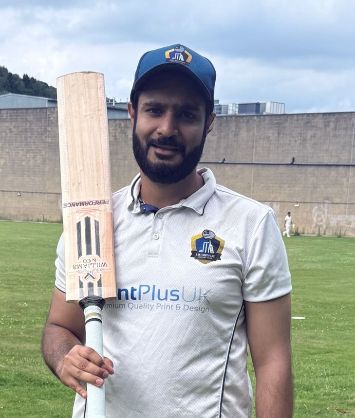 NorthEAst CC 38 runs of 48 balls