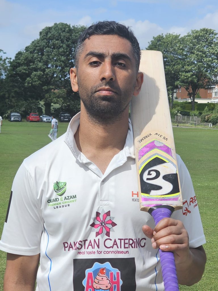 Shahbaz Ishaq, Heaton Park CC 85 runs