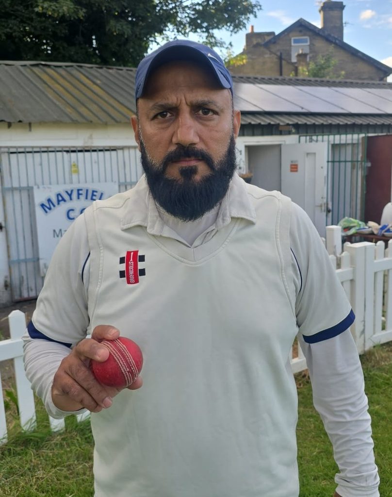 Waqar Ahmed, Bradford United 4 for 20 runs Also a hatrick