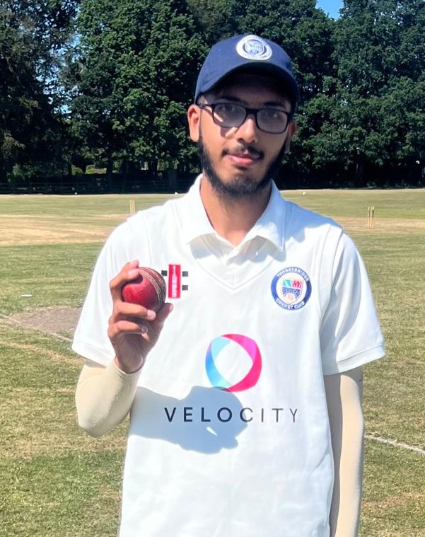 Adam Iqbal 5 for 38 runs from Friends CC