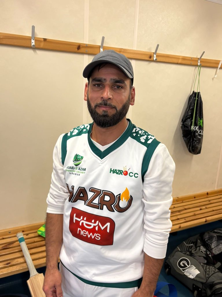 Ahmad Zaman, Hazro 42 not out