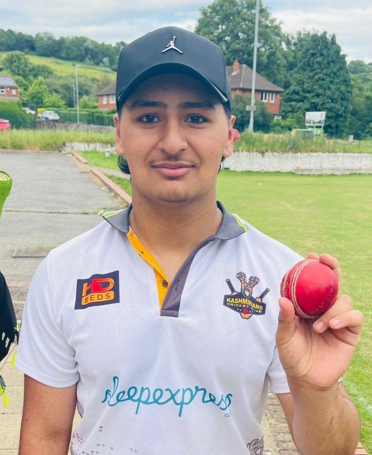 Alyan Abid, Kashmirians CC 7.4 Overs 4 Wickets 1 Median Conceded 39 Runs