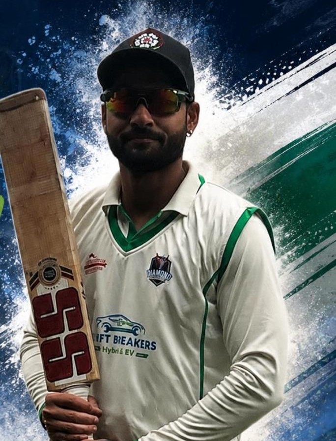 Damanpal Singh 51 runs for Diamond 2nd XI