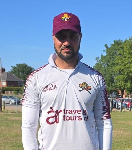 Hazrat Abbas, Rajput 82 not out of 92 balls wirh 13 fours