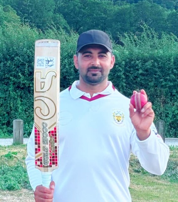 Luqman Ali 4 wickets. And 27 runs not out