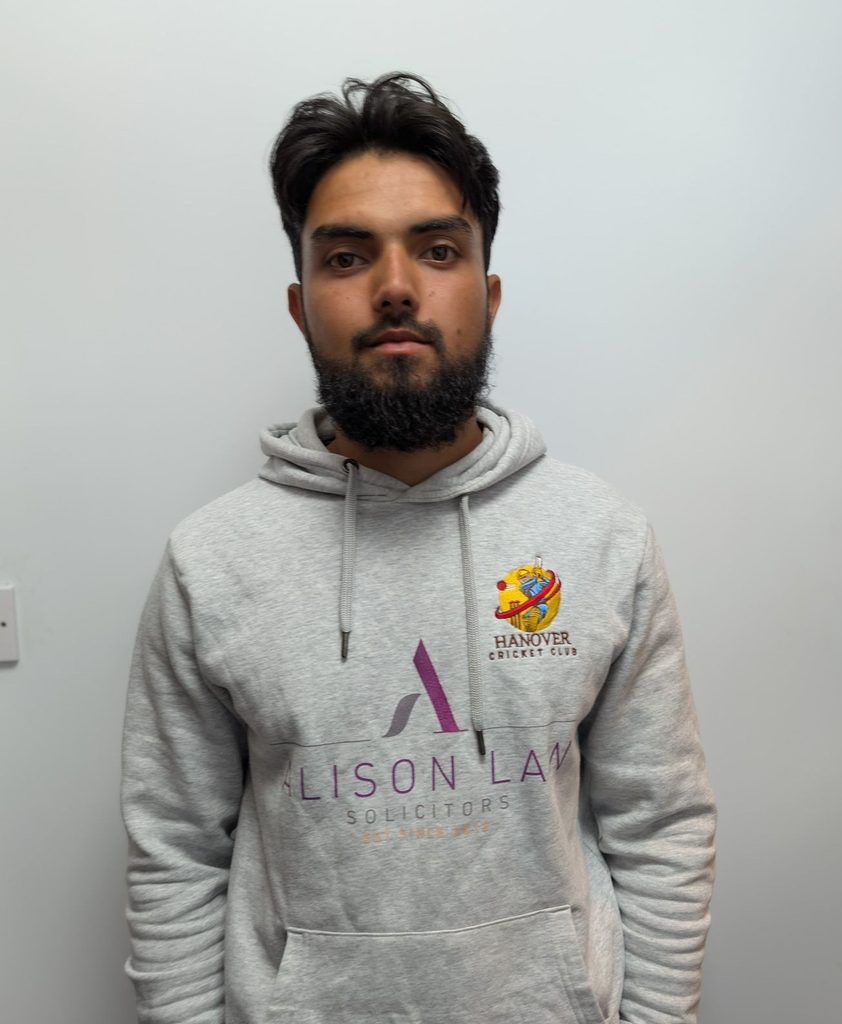 M Khuzaifa, Hanover CC 53 runs and 3 20
