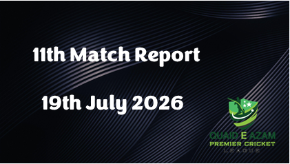 Match Report 19th July 26 v2