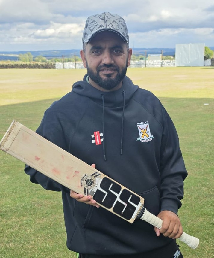 Raja Kashif, Nathia United 43 Runs and 3 for 33 runs
