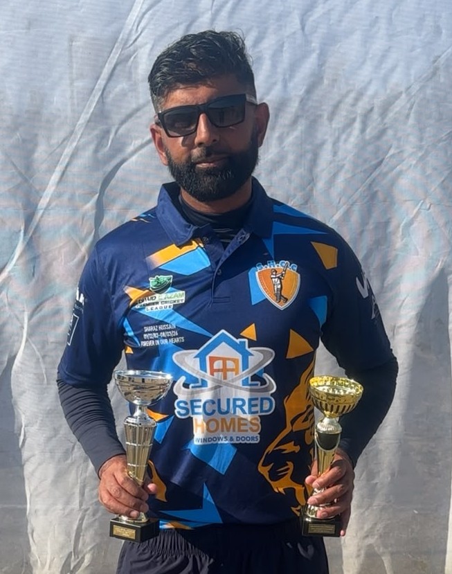 Secured Homes Man of the Match Raqeeb Younis