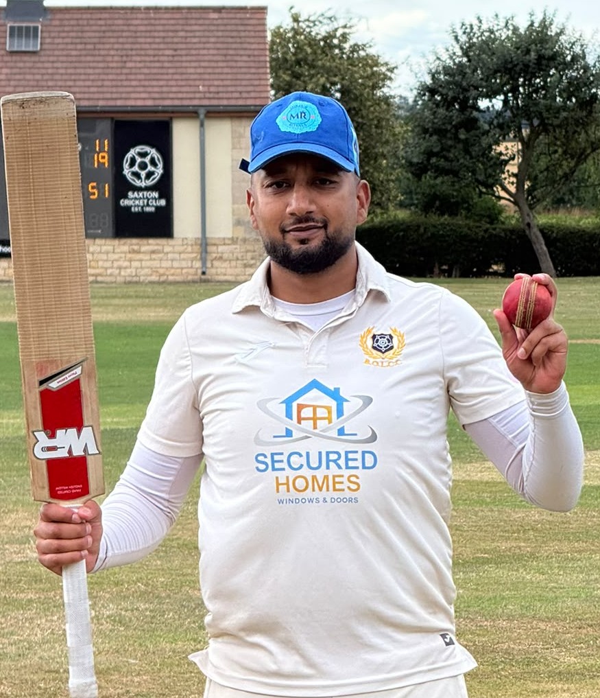 Shoaib Iqbal, Mirpur Royals 2nd XI 50 not out and 7 for 13 runs