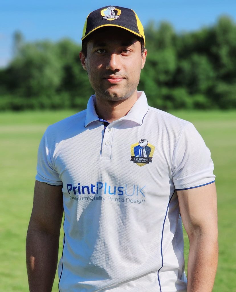 Tasveer Ahmed, Northeast CC 58 of 50 ball, 2 wkts for 30 runs