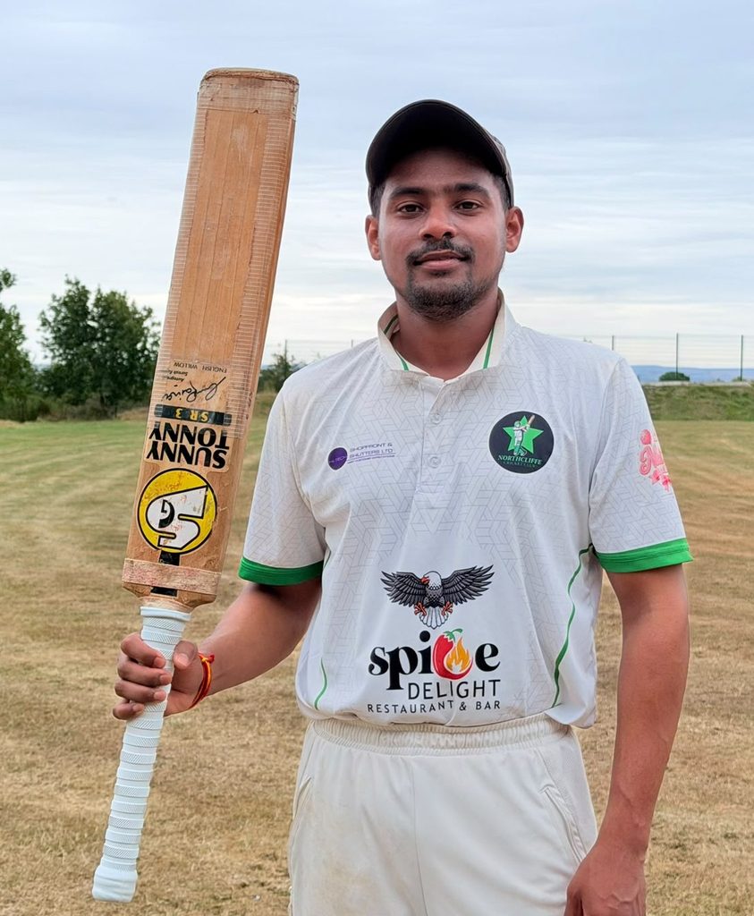 Abhishek Patil 38 not out runs and 2 for 21 Northcliffe CC
