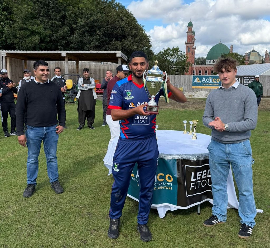 Captain Roheil Hussain, Batley CC Adilco and Leeds Fit out Champions Season 2026