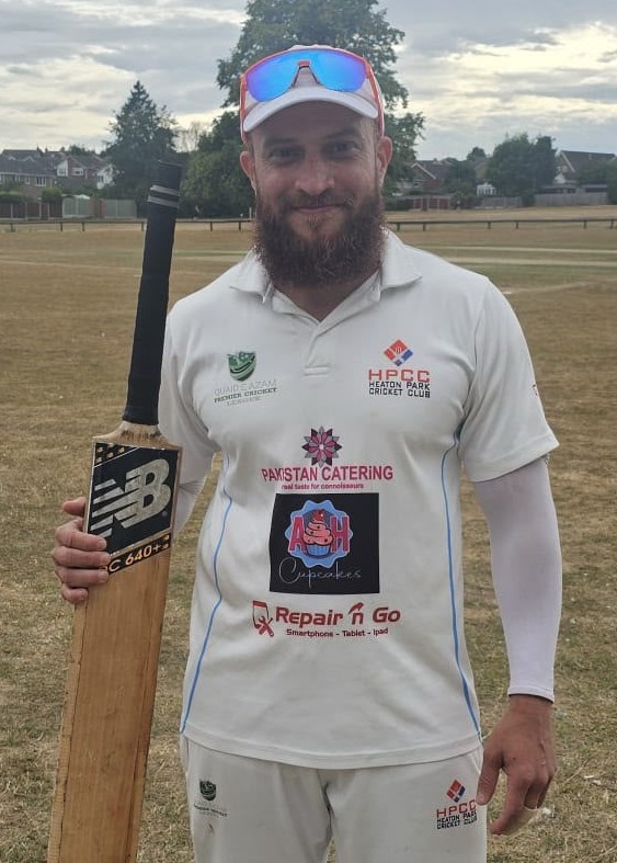 Eijaz Hassan, Heaton Park CC 56 not out