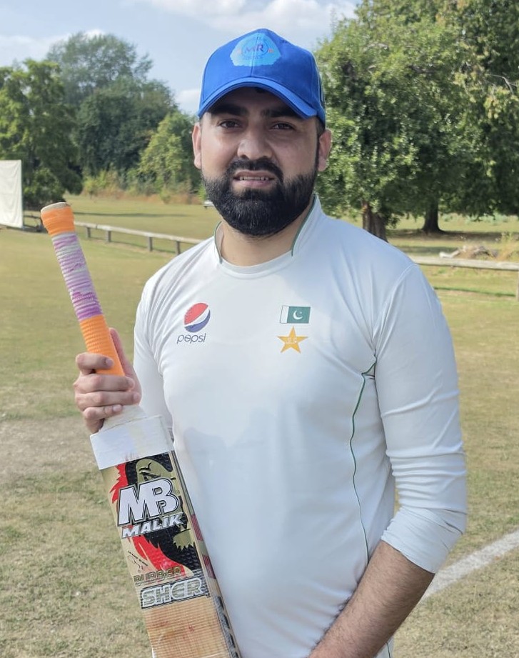 Haris Zaib Nathia United CC 43 Runs