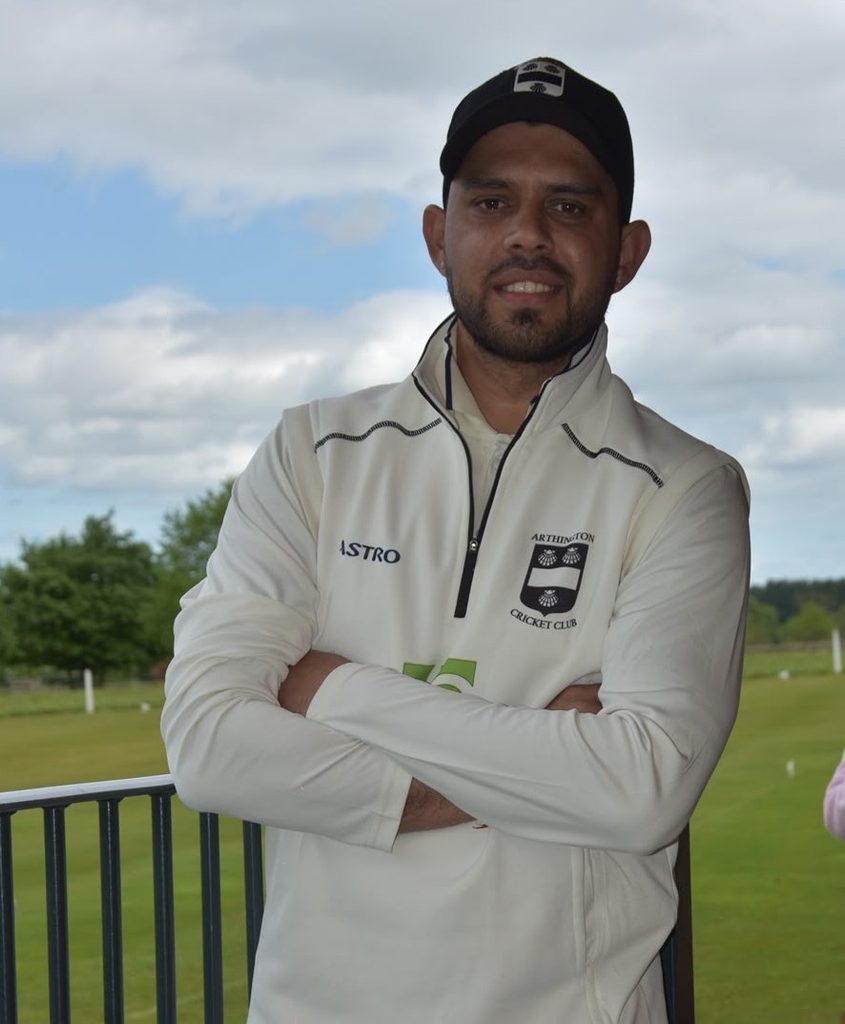Himanshu Satyawan, Kashmir Dewsbury 55 Runs off 35 Balls