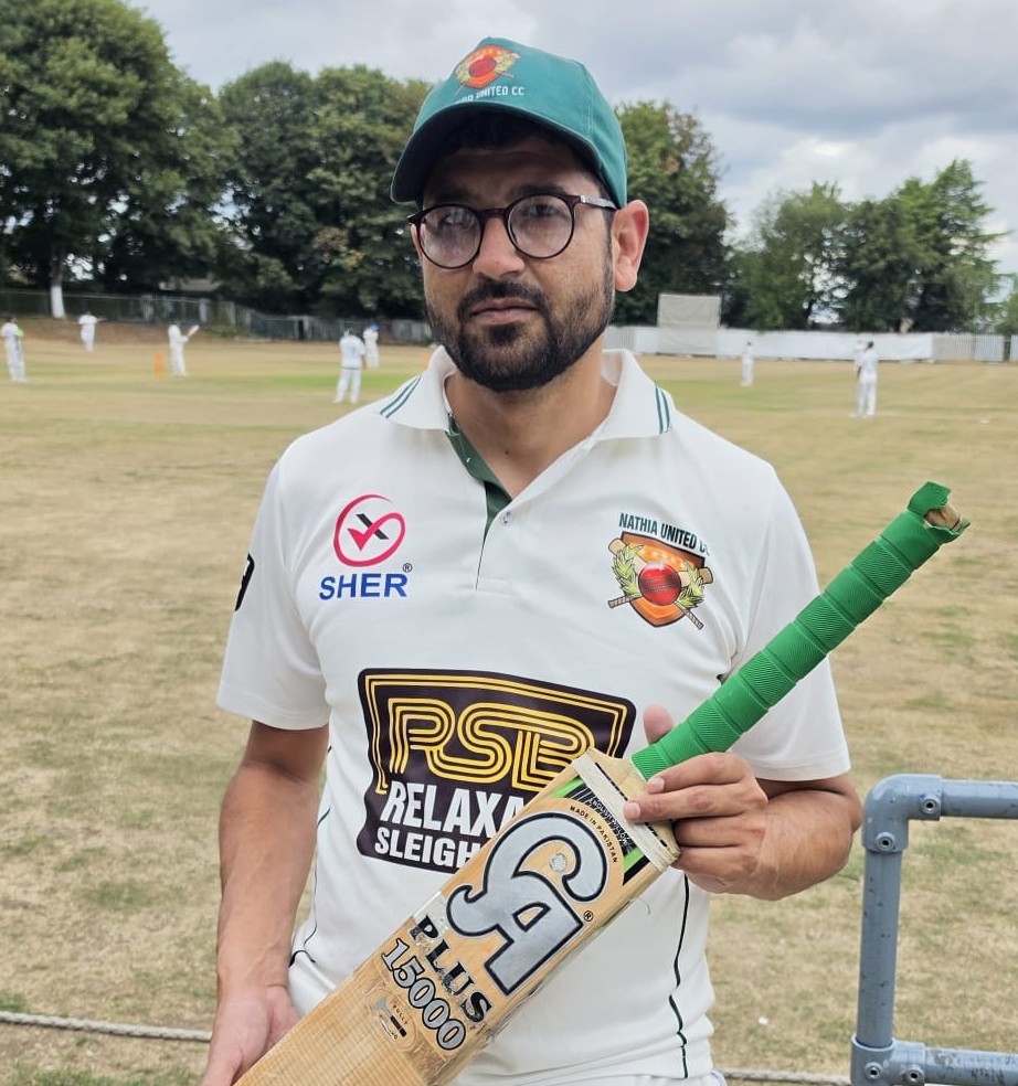 Jabbar Ahmed Nathia United CC 50 Runs