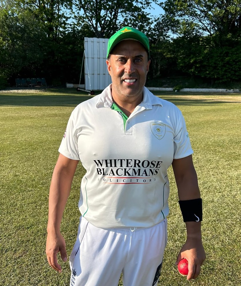 Mansoor Hussain, Leeds Stars CC 9 Overs 6 Wickets and 40 runs