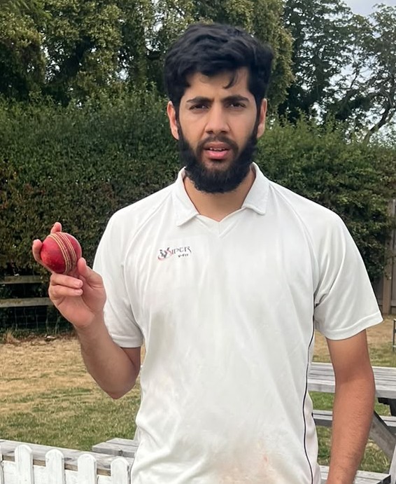 Muhammad Muneeb, Indus Bradford 44 runs and 4 for 27 runs