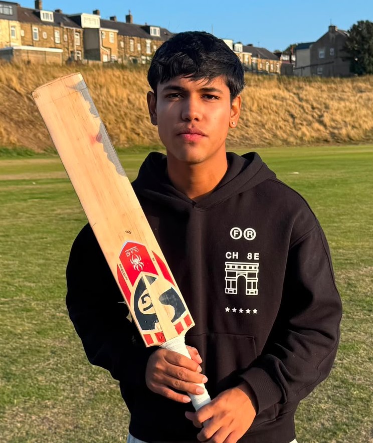 Ram Pandey, Leeds Stars CC 131 runs off of 95 balls