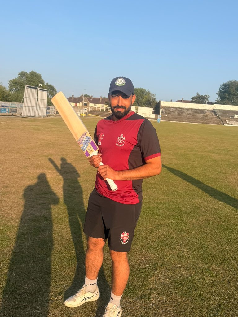 Waleed Akhter 56 runs from Whiterose
