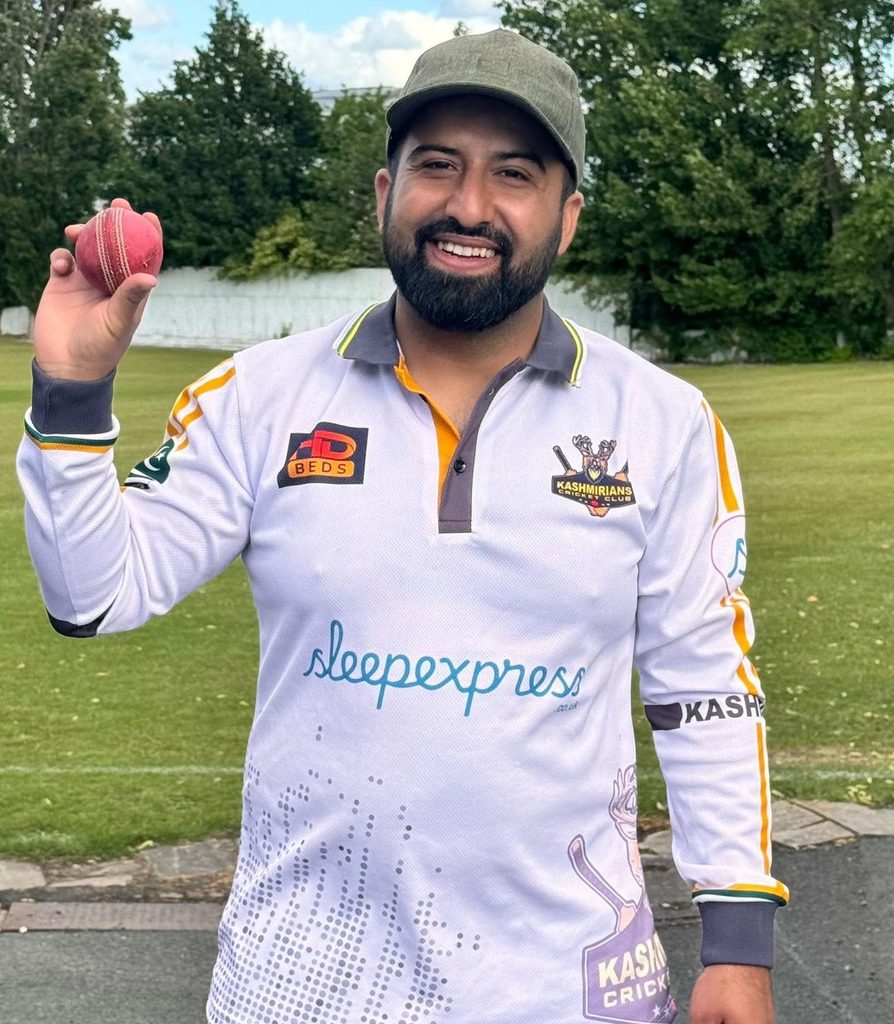 Ahsan Sajid Mir 7 Overs 5 Wickets for 28 Runs, Kashmirians CC