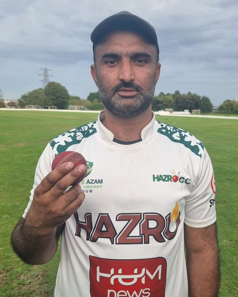 Hazro CC Adnan Ahmad 3 overs 13 2