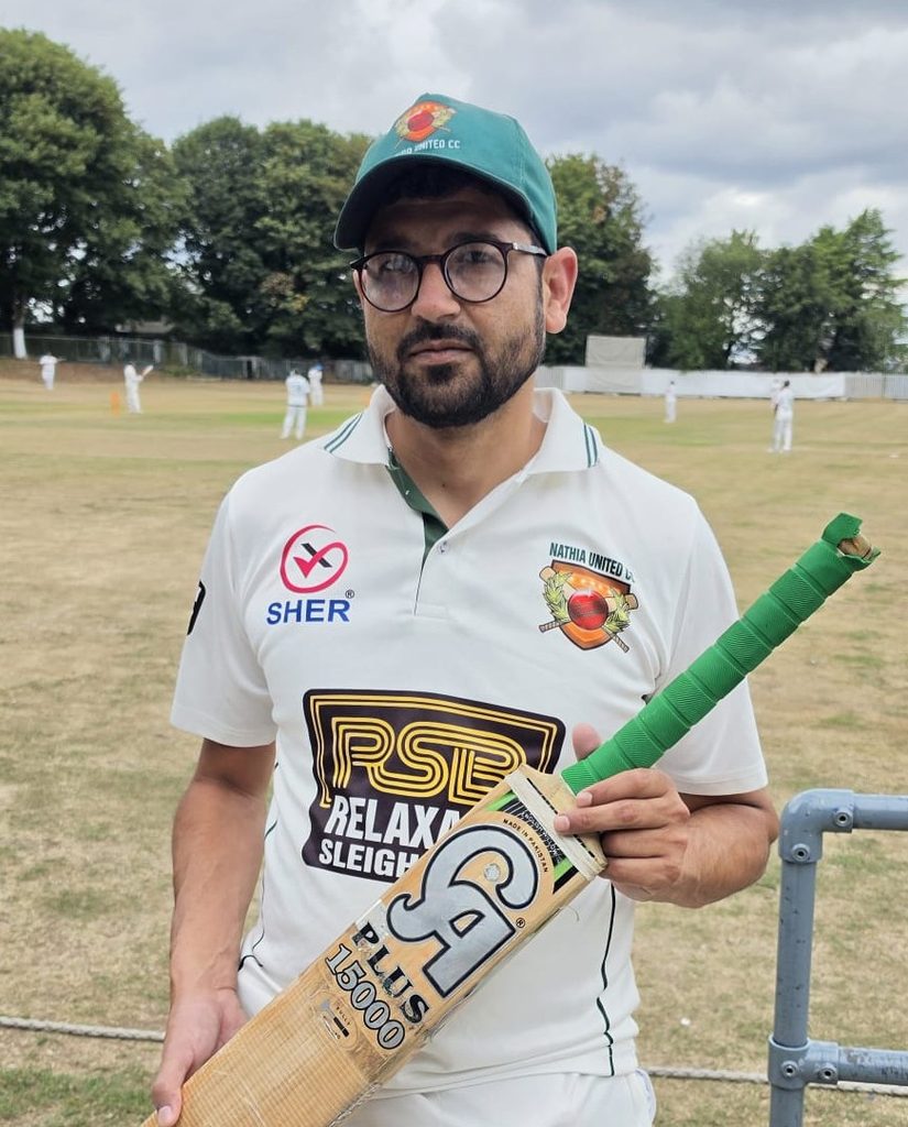 Jabbar Ahmed Nathia United CC 74 Runs