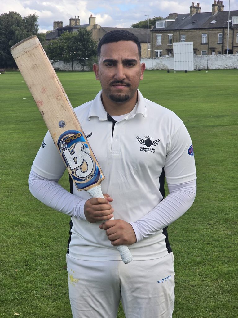 Wasiq Rahman 101 not out for Bradford Riders